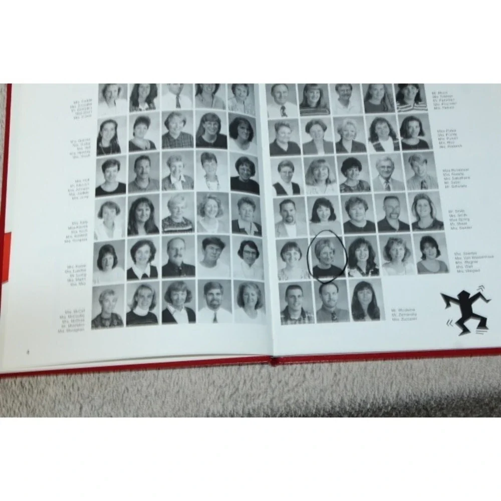 1996 Thayer‎ Hill Middle School Yearbook Annual Naperville Illinois IL - 96